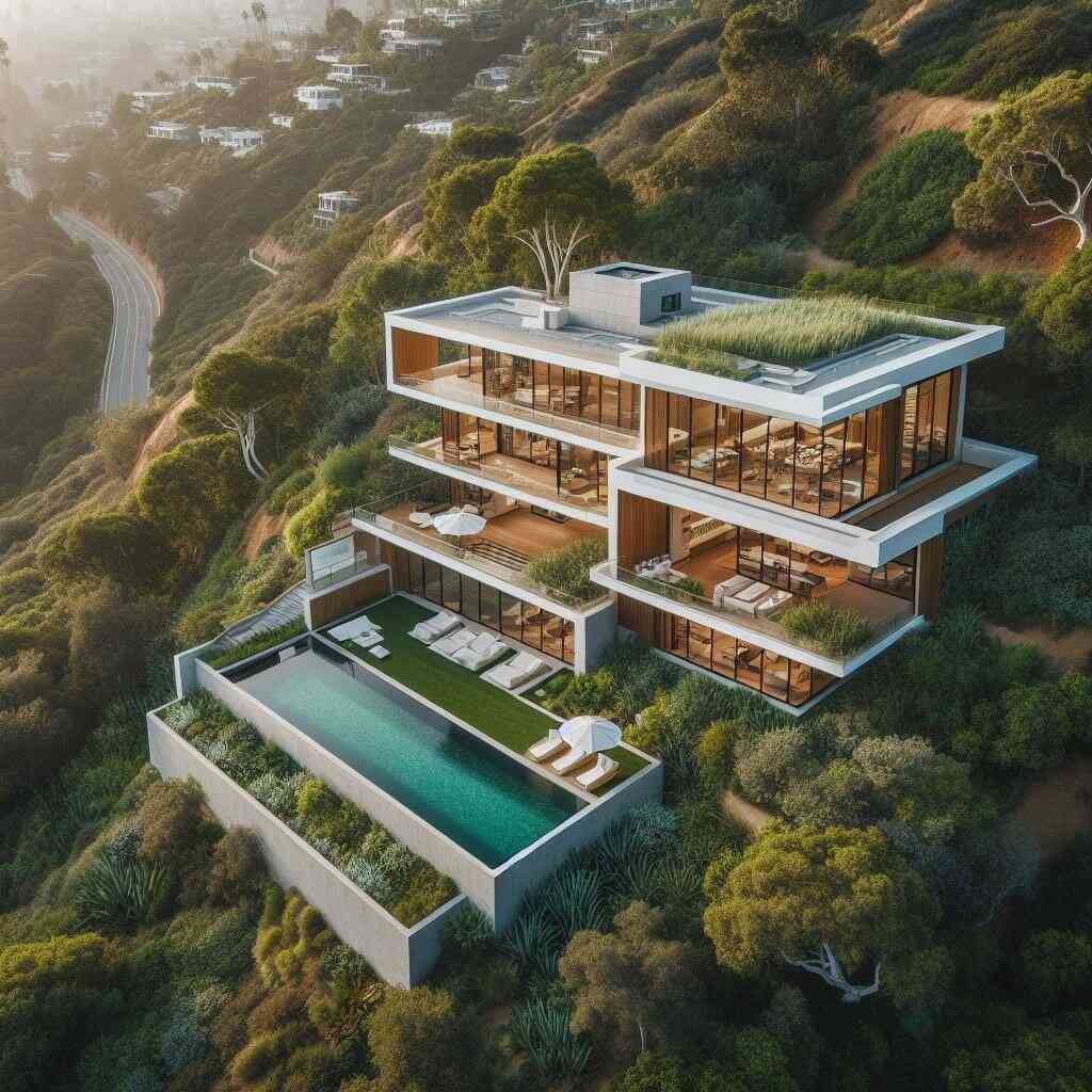 Incredible $21.5 Million Reese Witherspoon House In English Country-Style Estate: A Lavish Property Portfolio - Celebrity Home - Homedecortoday Pacific Palisades abode