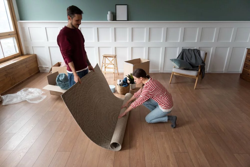 Effortlessly Remove Old Carpet for New Flooring: A Refreshing Transformation remove old carpet for new flooring