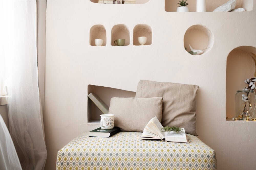 15 Bedroom Ideas Simphome All Shapes And Sizes - Interior Design - Homedecortoday Paint Bedrooms in Soothing Neutrals