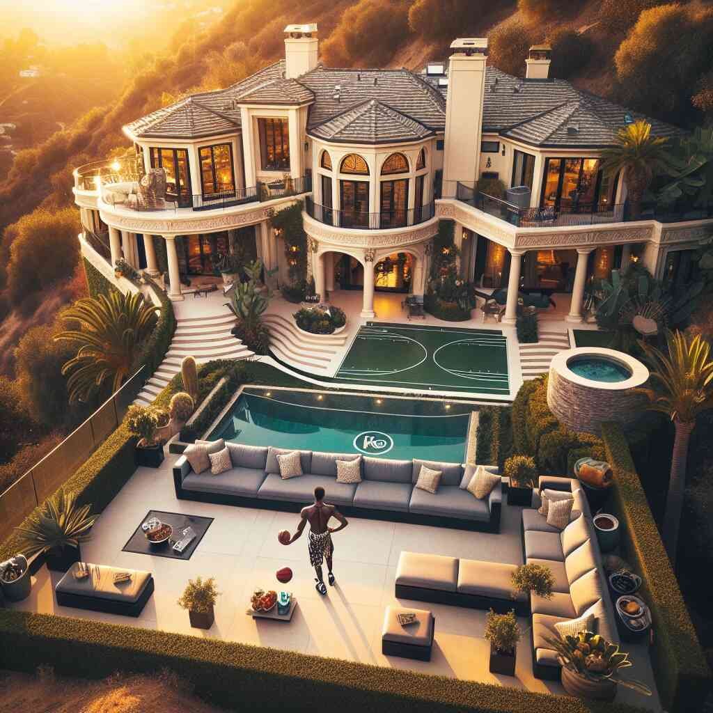 Inside Popular $37 million Lebron James House: From Miami to Beverly Hills - Celebrity Home - Homedecortoday A peek into LeBron’s life in Brentwood
