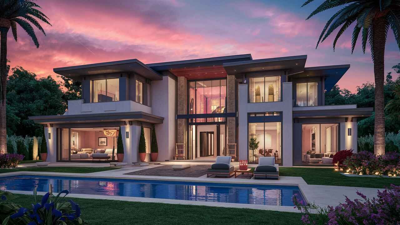 Building a backyard paradise The swimming pool and cabana setup