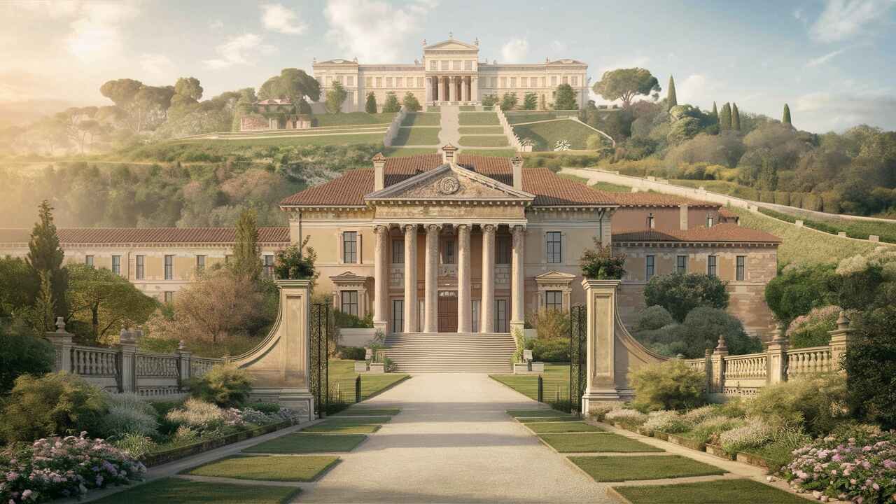 Exploring the Grounds Unveiling the Mansion's Exterior Features