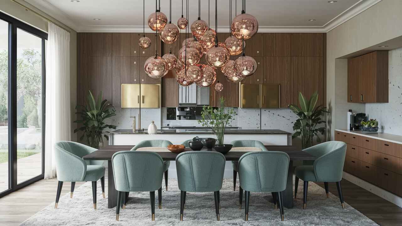 Inside Stunning Frankie Beverly House In California: A Peek Into Luxury - Celebrity Home - Homedecortoday Invest in statement lighting fixtures that double as works of art, and mix metals like brass and chrome for a touch of glamour.