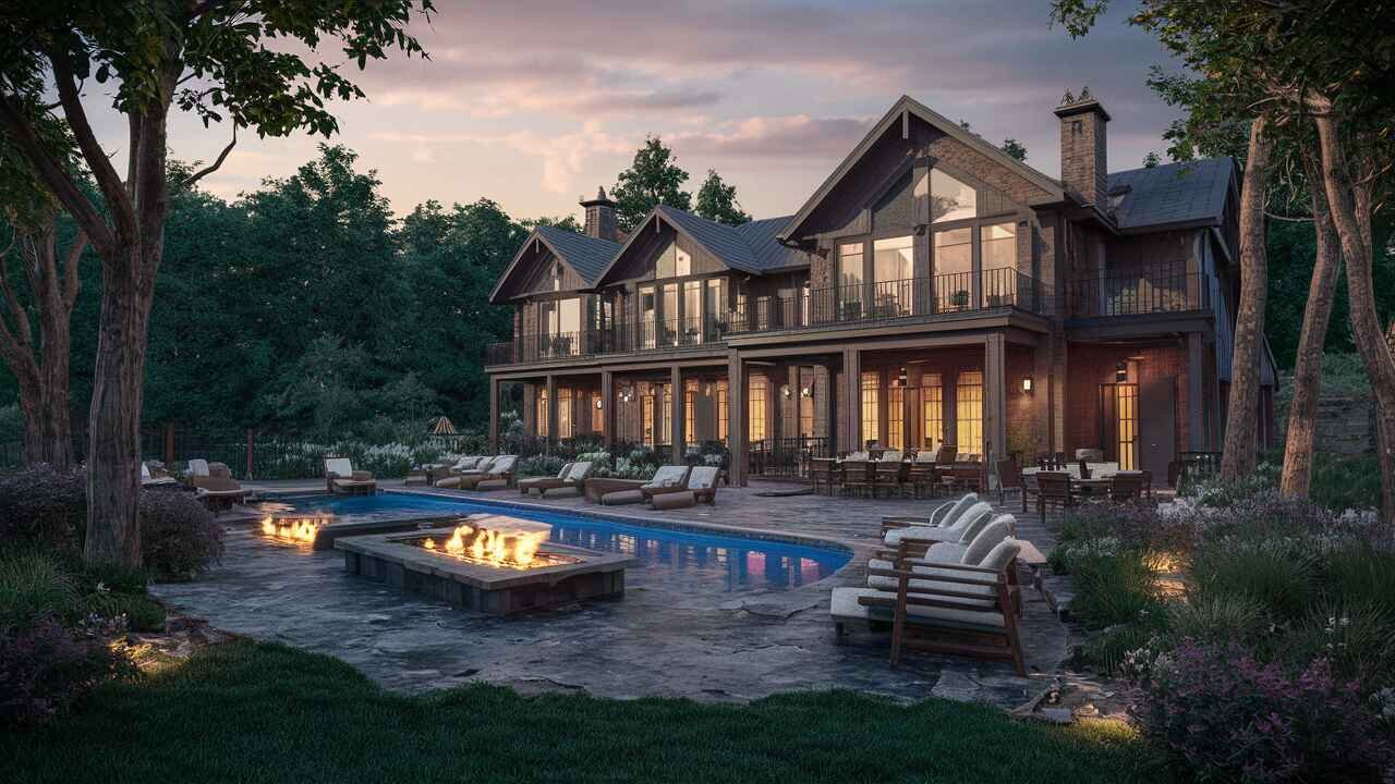 Sprawling Outdoor Space for Entertainment