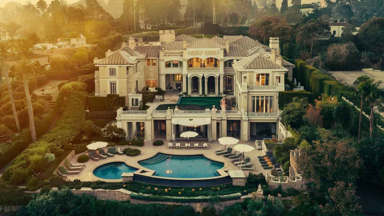The Architectural Marvel of Tom Cruise's Beverly Hills Mansion
