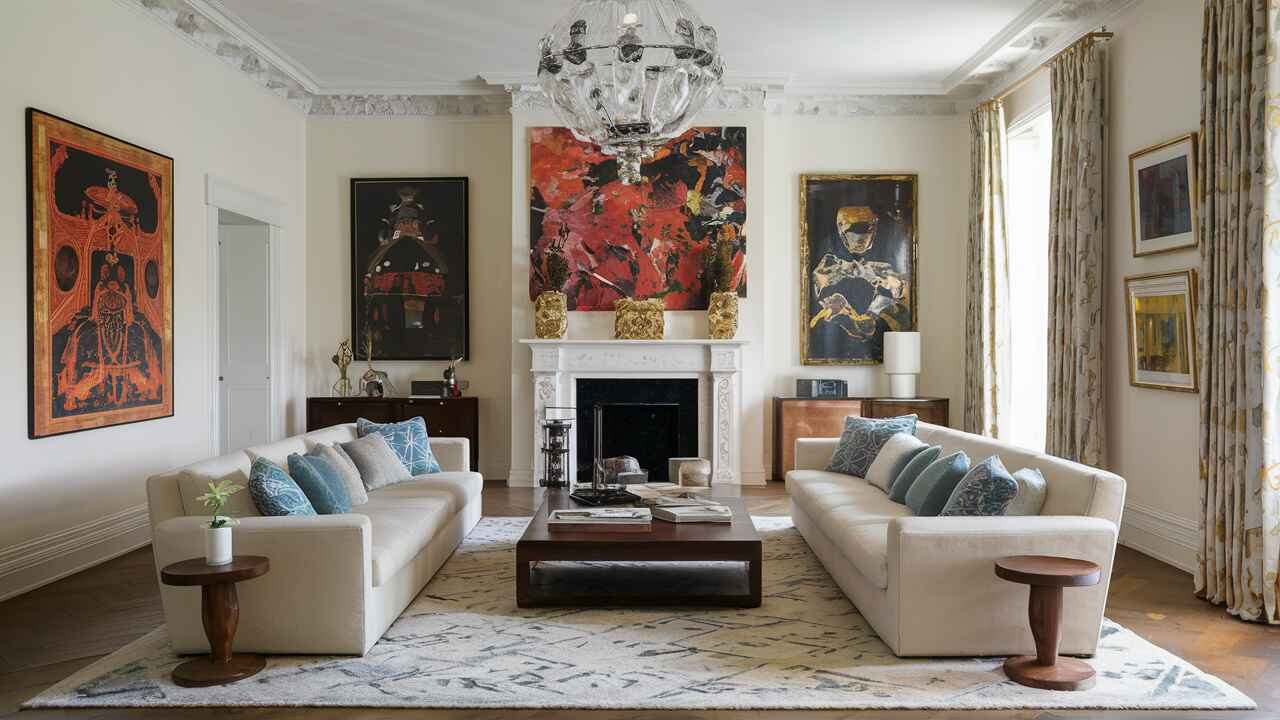 Virtual Tour Of 20,000+ Square Foot Donald Fagen House In New York's Catskill Mountains - Celebrity Home - Homedecortoday The Blend of Modern and Classic Art within the Residence