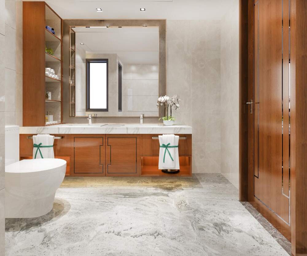 50 Best Small Bathroom Design Ideas for a Stylish and Functional Space - Interior Design - Homedecortoday Making Your Small Bathroom Look Bigger
