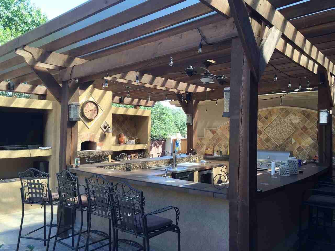 Tour Of $3,400,000 Luxurious Rick Harrison House In Las Vegas | Real Estate Millions - Celebrity Home - Homedecortoday The outdoor kitchen and waterfalls A sneak peek