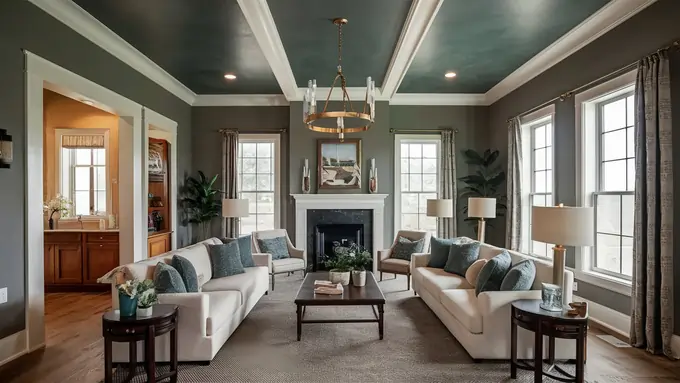 Premium Ceiling Paint for a Bright White Interior - Roofing - Homedecortoday What Differences Exist Between Flat White and Other Finishes