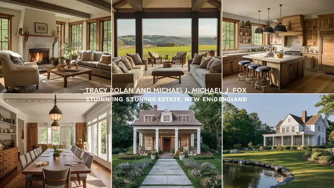 Exploring 4.25 Million Tracy Pollan And Michael J Fox House In New England | Tour - Celebrity Home - Homedecortoday The garden is a testament to the couple's love for nature. It's not just a backyard – it's a carefully curated outdoor space that provides a beautiful escape from the world.