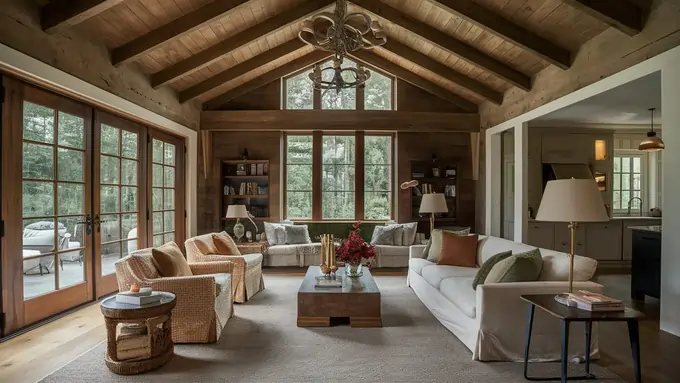 Exploring 4.25 Million Tracy Pollan And Michael J Fox House In New England | Tour - Celebrity Home - Homedecortoday room in the house