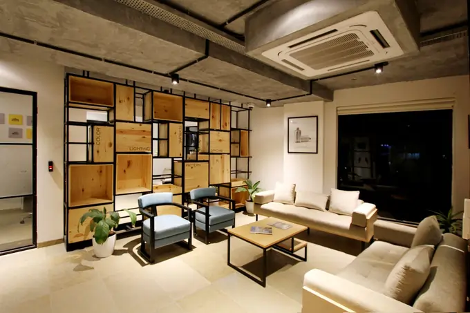 Living room and entertainment areas