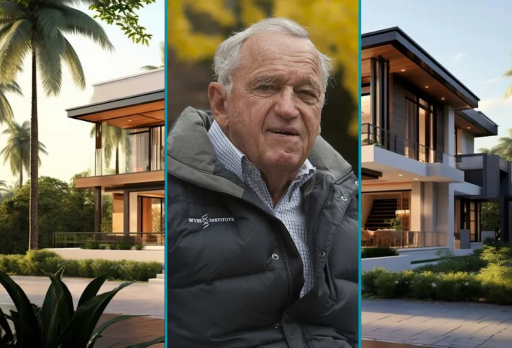 Explore Hansjörg Wyss House—a stunning residence showcasing luxury intertwined with sustainability owned by billionaire philanthropist Hansjörg Wyss valued at $4.7 billion!