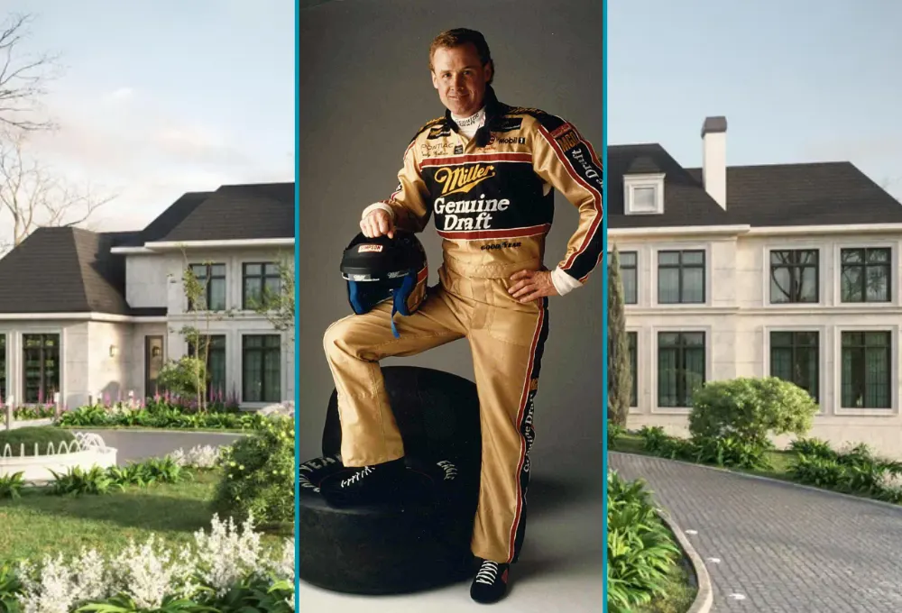 Rusty Wallace's $40 million house in St. Louis, Missouri, showcasing modern architecture and luxury amenities