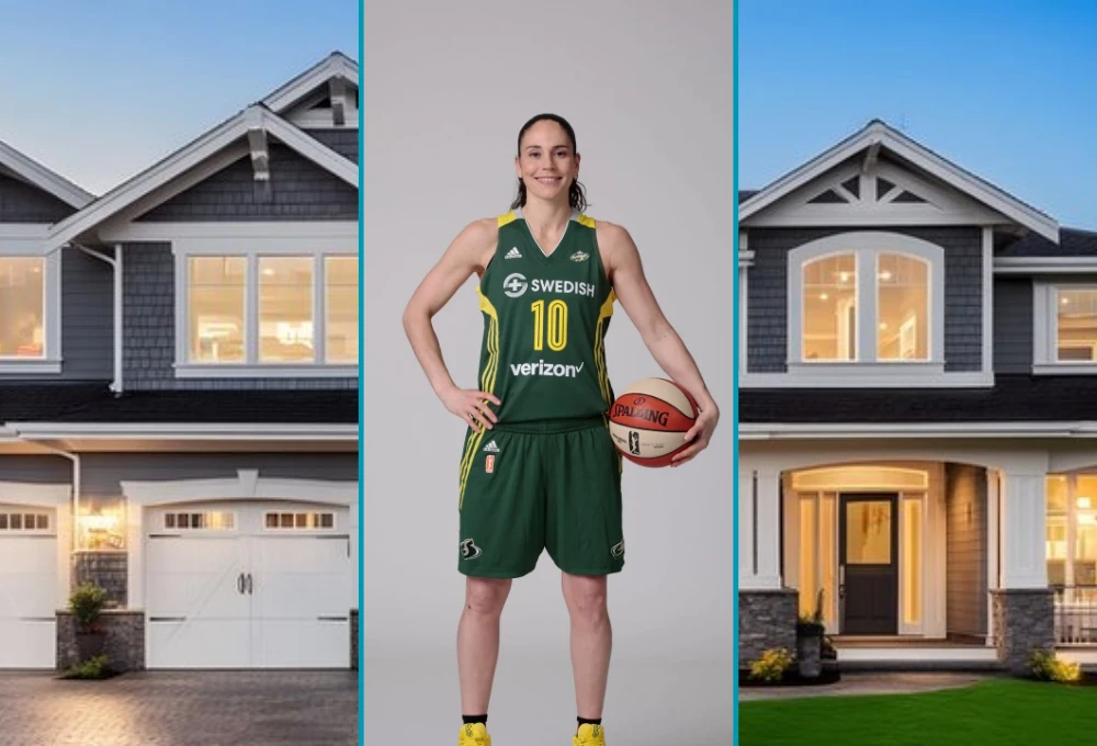 Modern Sue Bird House in Seattle's Queen Anne neighborhood, reflecting her successful WNBA career.