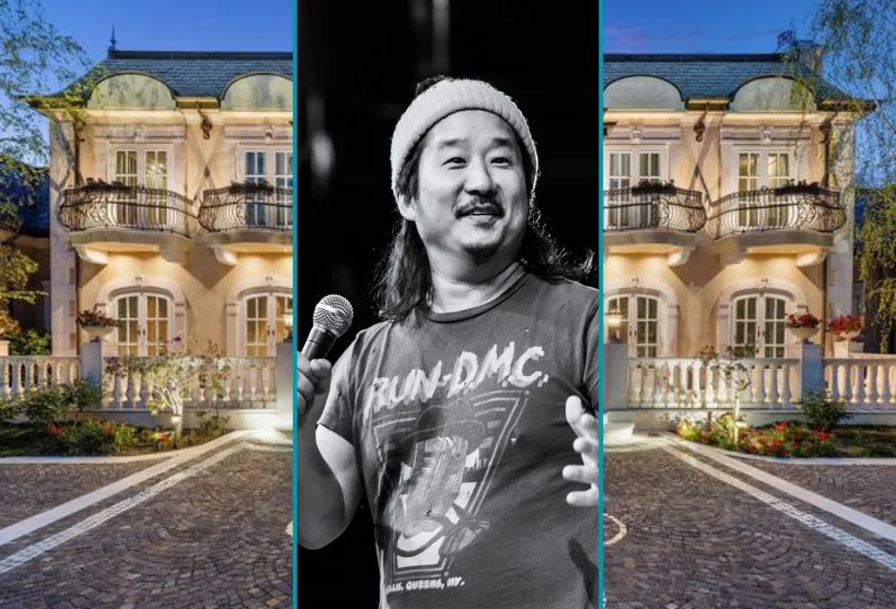 Bobby Lee's $1.5 million house in Los Angeles, showcasing the comedian's modest yet comfortable lifestyle.