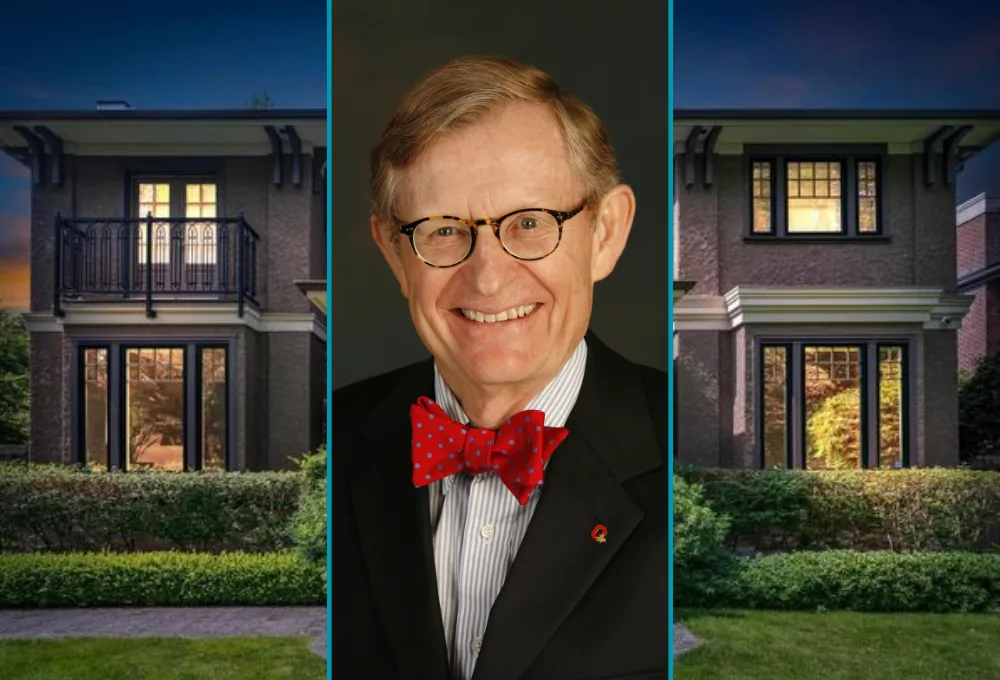 Gordon Gee House: $1.3 million luxury vacation home at Greenbrier Resort, showcasing elegant architecture and expansive porches.