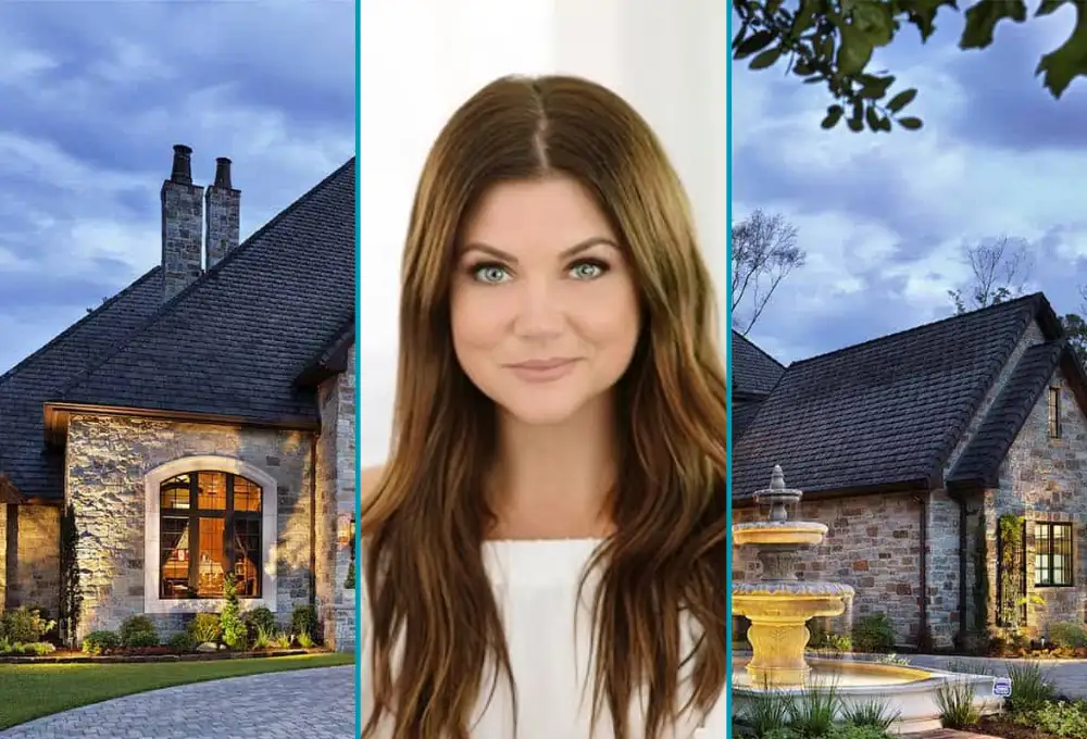 Tiffani Thiessen's cozy 6,000 sq ft Encino Tiffani Thiessen house with beautiful garden