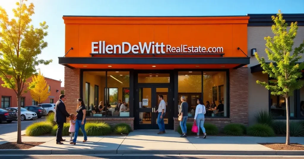 Ellen DeWitt Northern Colorado real estate agent helping clients search homes on laptop with MLS property listings