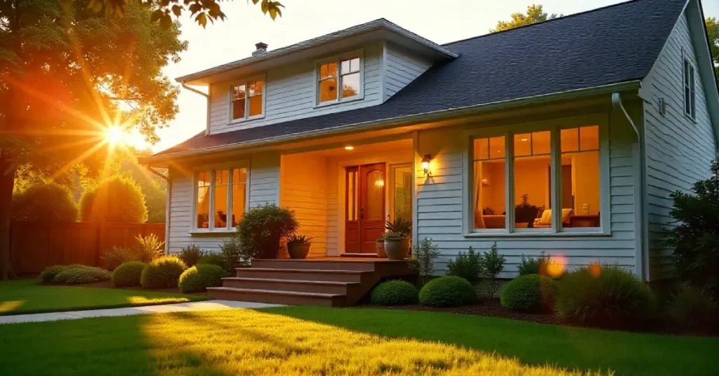 Faqlogin.com Home Improvement website showing DIY renovation projects and eco-friendly home updates