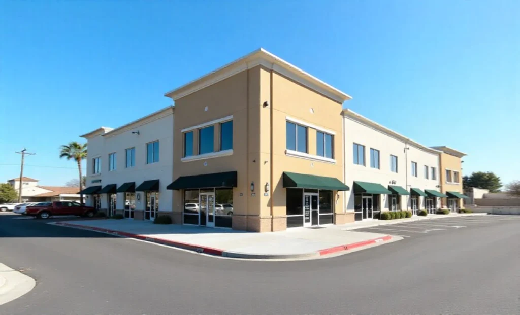 Commercial Property 929 Garden Hwy: Why This Yuba City Location Deserves Your Attention Commercial Property 929 Garden Hwy Yuba City exterior showing multi-tenant building with rear access and parking