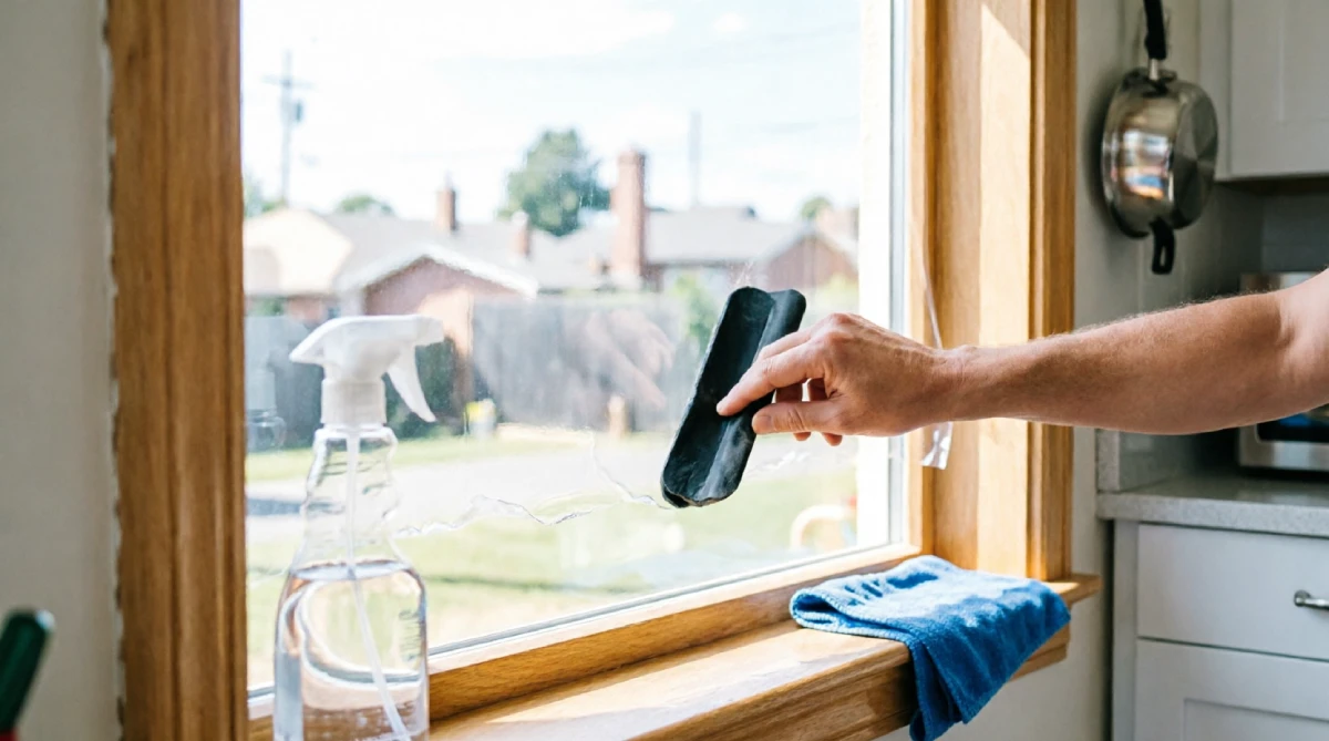 Ceramic heat-reflective window film rejecting solar heat while maintaining clear view