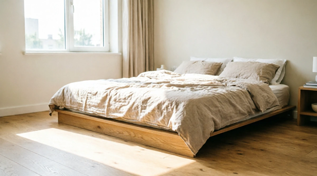 12 Summer Bedroom Layout Ideas That Improve Comfort - Bedroom - Homedecortoday Low‑profile bed setup to benefit from cooler air near the floor in summer