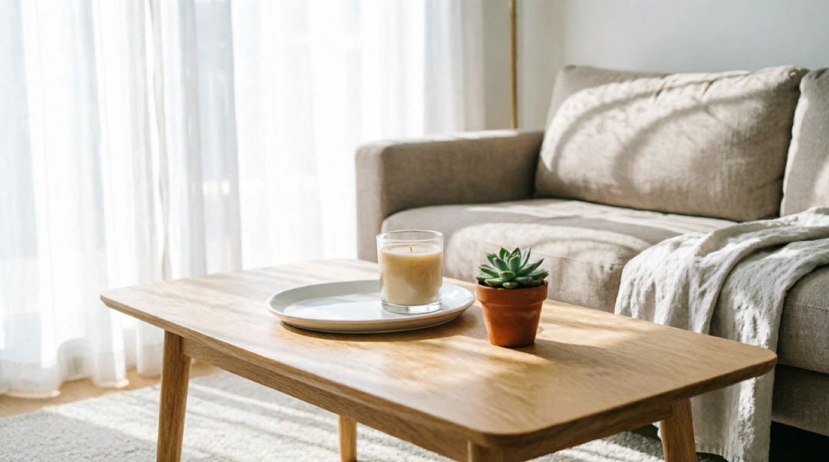 10 Minimal Summer Living Room Ideas for Simplicity - Living Room - Homedecortoday A minimal summer living room with cleared surfaces and soft natural light.