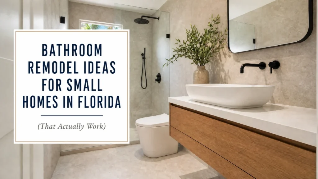 Bathroom Remodel Ideas for Small Homes in Florida (That Actually Work) Image of , Remodeling, on Homedecortoday.