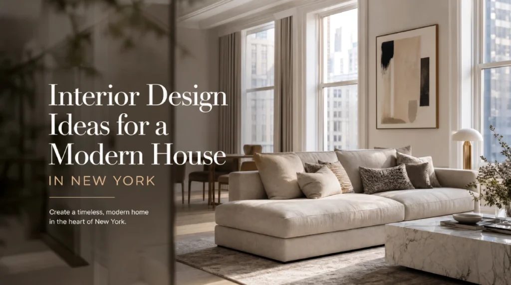 Interior Design Ideas for a Modern House in New York Image of , Interior Design, on Homedecortoday.