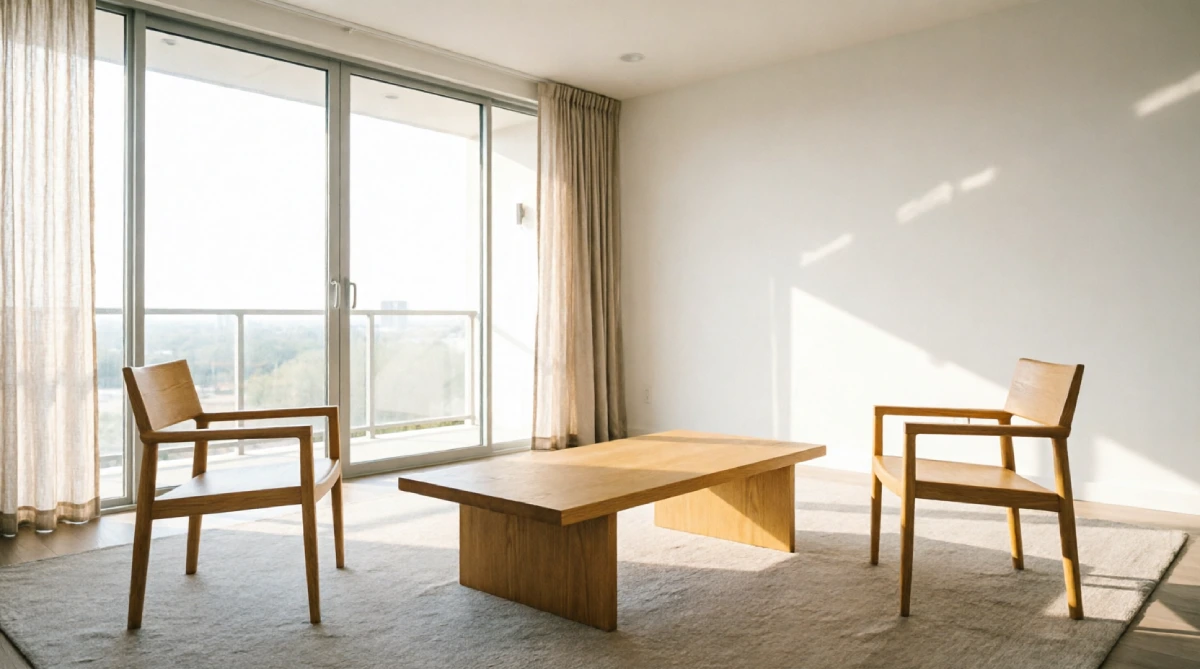 25 Budget DIY Furniture Ideas for Small Apartments in Texas - DIY Projects - Homedecortoday Small Texas apartment living room with budget DIY wood furniture and natural lighting